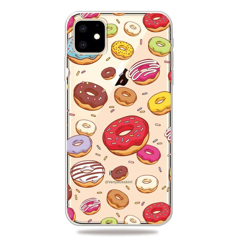 θηκη κινητου iPhone 11 Love Donuts