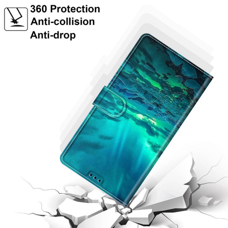 Κάλυμμα Samsung Galaxy S22 Ultra 5G με κορδονι Τοπίο Με Κορδόνι