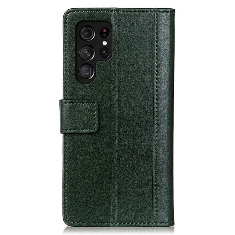 Κάλυμμα Samsung Galaxy S22 Ultra 5G Style Leather Elegance