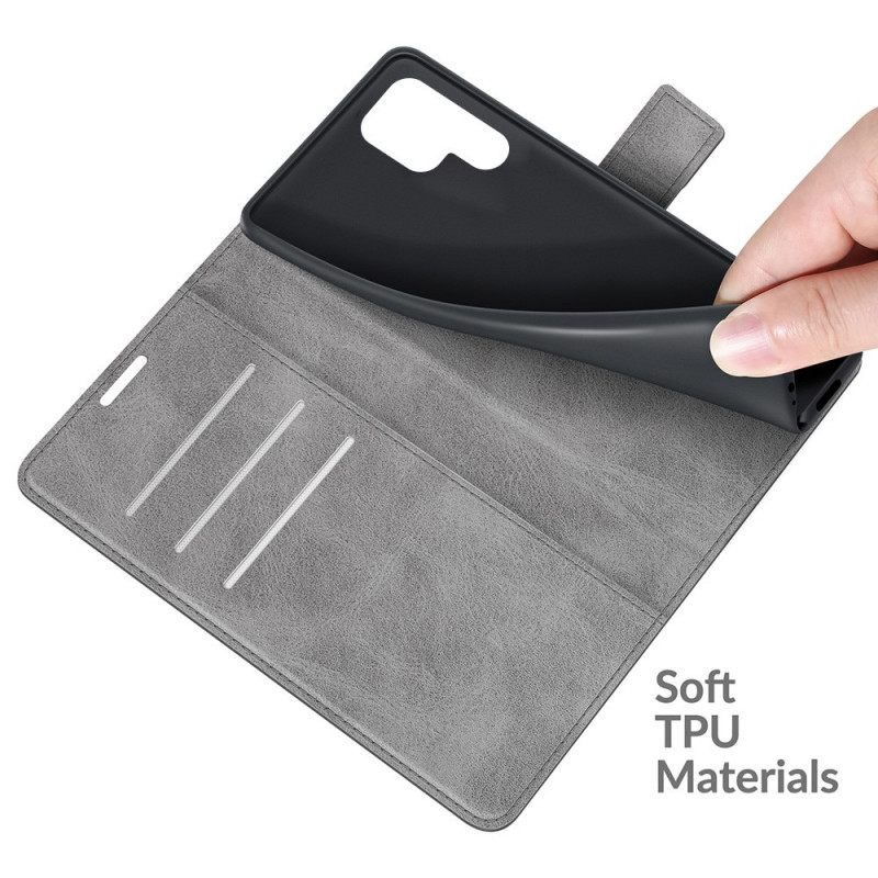 Θήκη Flip Samsung Galaxy S22 Ultra 5G Ultra Faux Leather