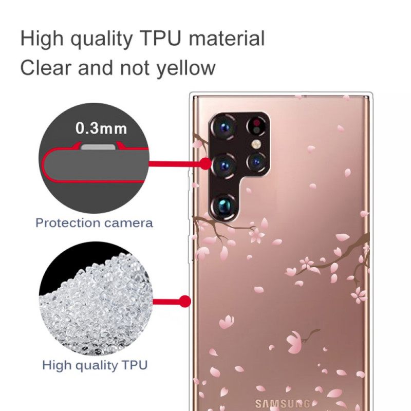 θηκη κινητου Samsung Galaxy S22 Ultra 5G Ανθισμένα Κλαδιά