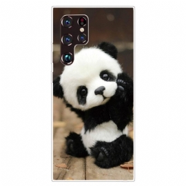 θηκη κινητου Samsung Galaxy S22 Ultra 5G Ευέλικτο Panda