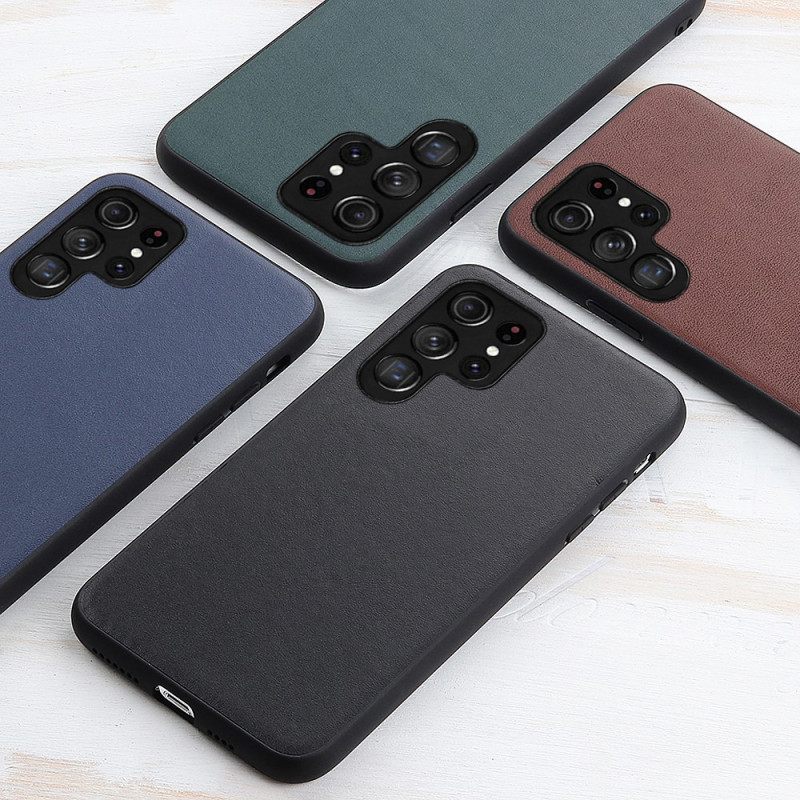 θηκη κινητου Samsung Galaxy S22 Ultra 5G Γνήσιο Επαγγελματικό Δέρμα