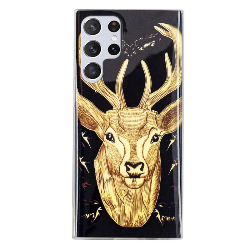 θηκη κινητου Samsung Galaxy S22 Ultra 5G Majestic Fluorescent Stag