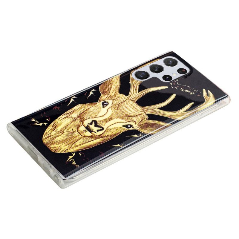 θηκη κινητου Samsung Galaxy S22 Ultra 5G Majestic Fluorescent Stag