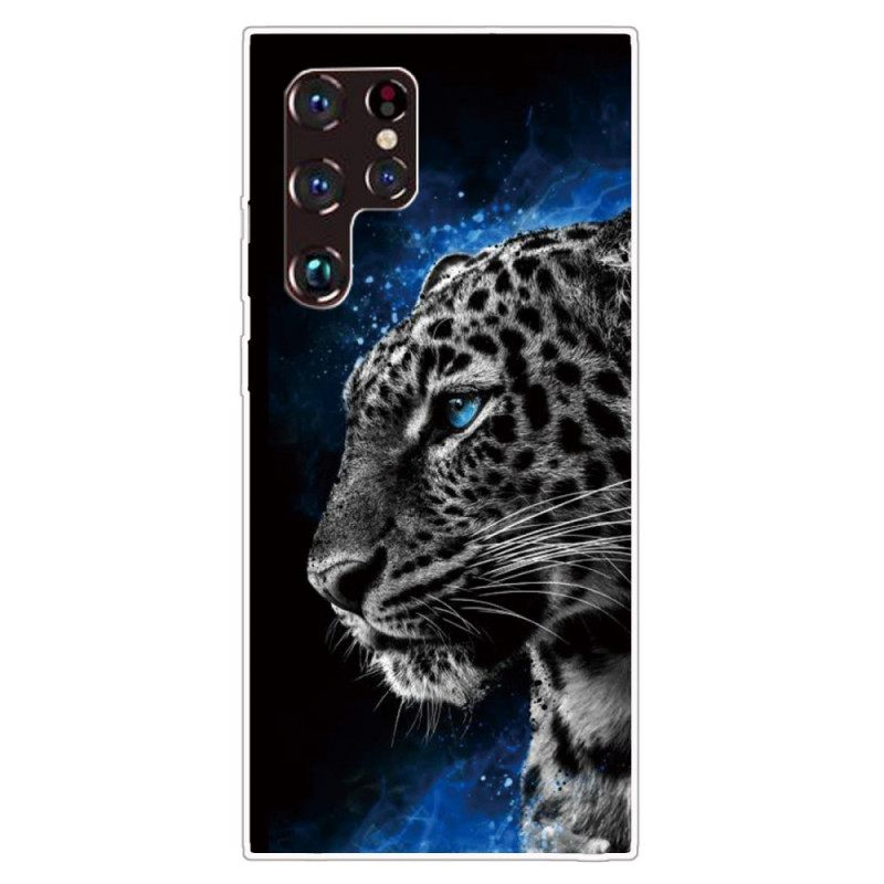 θηκη κινητου Samsung Galaxy S22 Ultra 5G Πρόσωπο Τίγρης