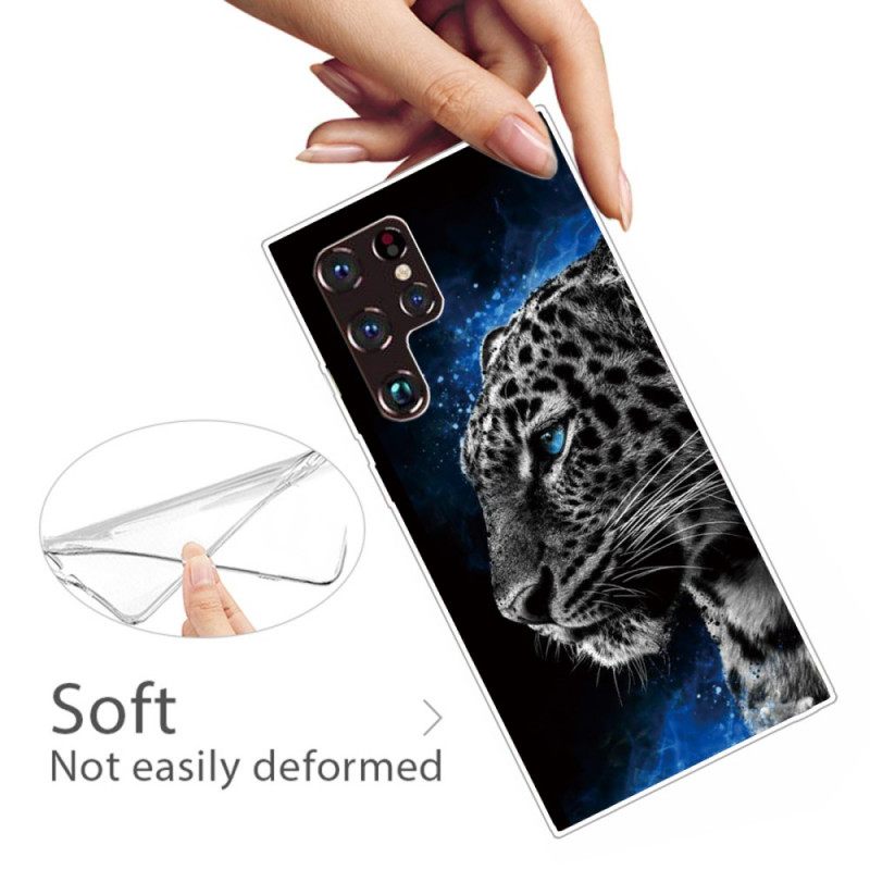 θηκη κινητου Samsung Galaxy S22 Ultra 5G Πρόσωπο Τίγρης