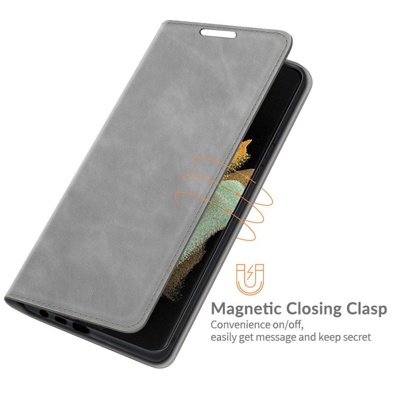 θηκη κινητου Samsung Galaxy S22 Ultra 5G Θήκη Flip Δερμάτινο Σχέδιο