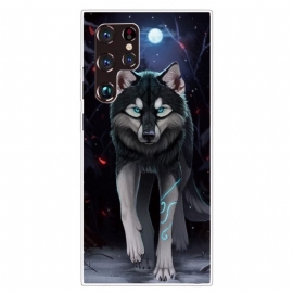 Θήκη Samsung Galaxy S22 Ultra 5G Βασιλικός Λύκος