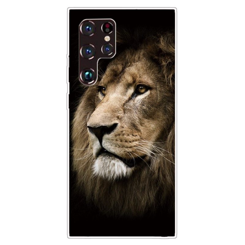 Θήκη Samsung Galaxy S22 Ultra 5G Λεοντοκεφαλή