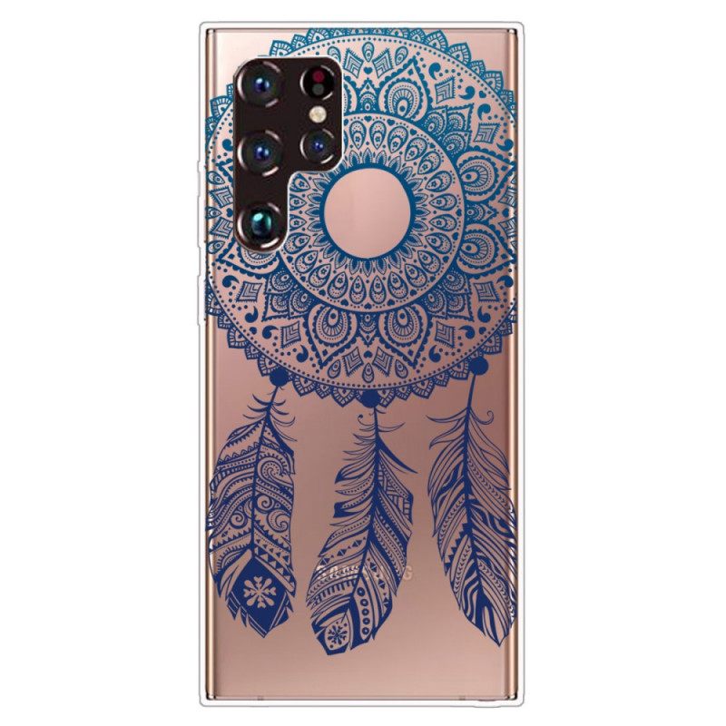 Θήκη Samsung Galaxy S22 Ultra 5G Μονή Floral Mandala