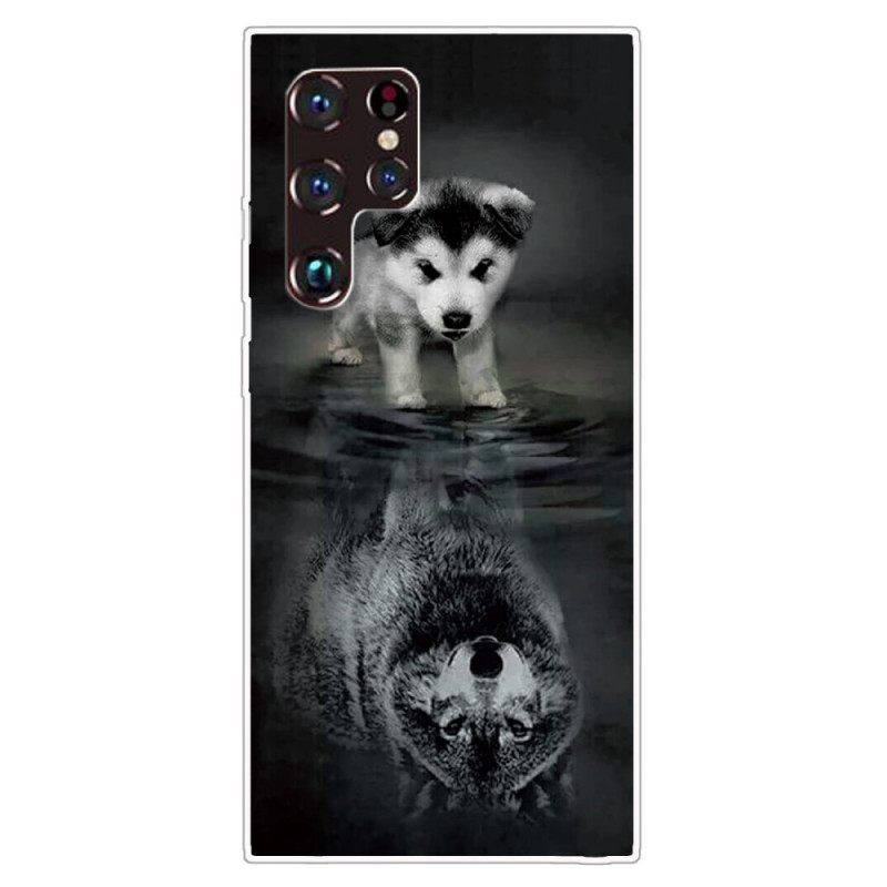 Θήκη Samsung Galaxy S22 Ultra 5G Puppy Dream