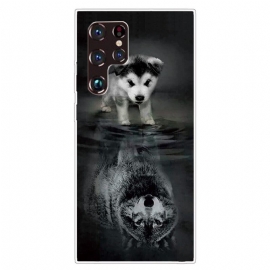 Θήκη Samsung Galaxy S22 Ultra 5G Puppy Dream