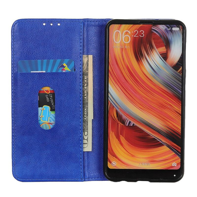 θηκη κινητου Samsung Galaxy M51 Θήκη Flip Lychee Split Leather Elegance