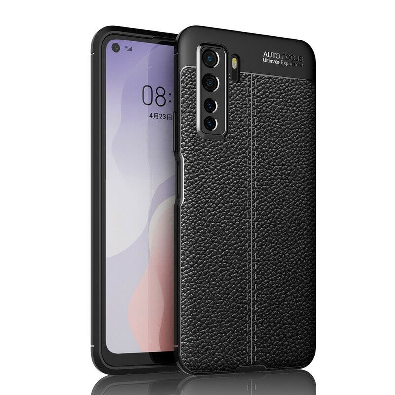 Θήκη Huawei P40 Lite 5G Litchi Leather Texture