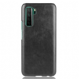 Θήκη Huawei P40 Lite 5G Litchi Performance Leather Effect