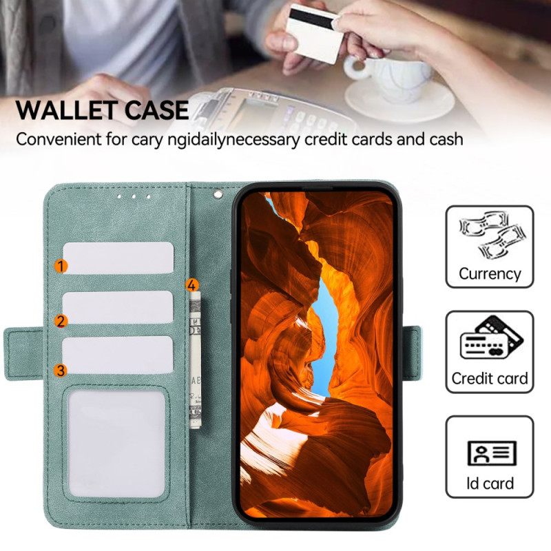 Δερματινη Θηκη Poco X7 Pro 5g Abeel Εφέ Vintage Σουέτ