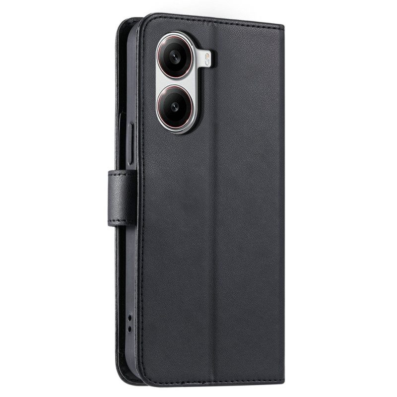 Δερματινη Θηκη Poco X7 Pro 5g Καπιτονέ Σχέδιο Με Κορδόνι Και Ιμάντα Ώμου