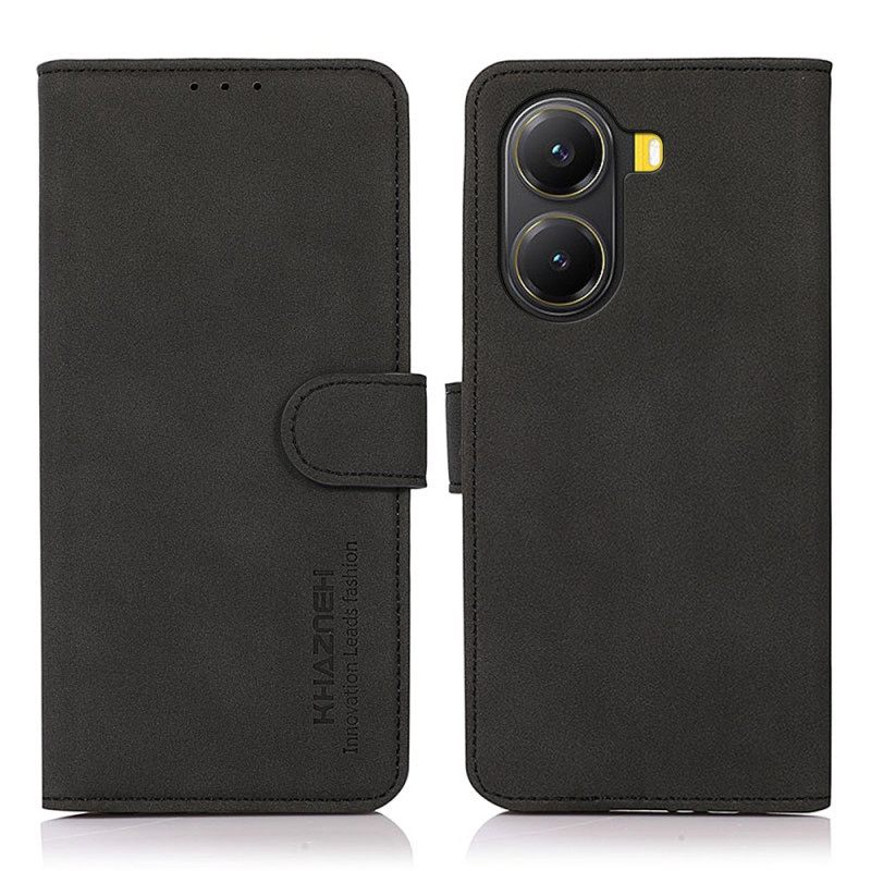 Δερματινη Θηκη Poco X7 Pro 5g Khazneh Εφέ Σουέτ