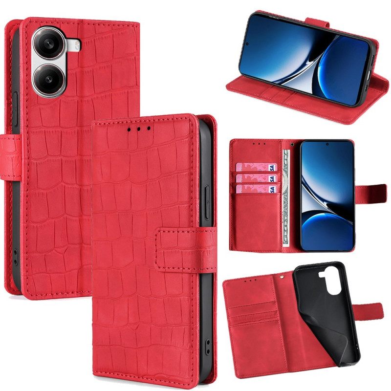 Δερματινη Θηκη Poco X7 Pro 5g Στυλ Κροκόδειλου