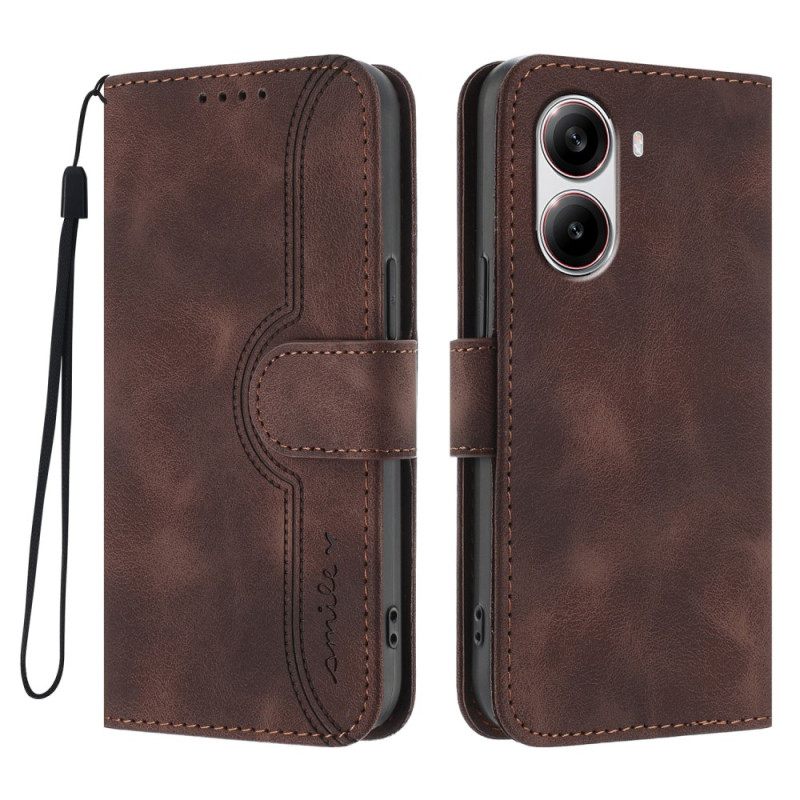 Δερματινη Θηκη Poco X7 Pro 5g Χαμόγελο