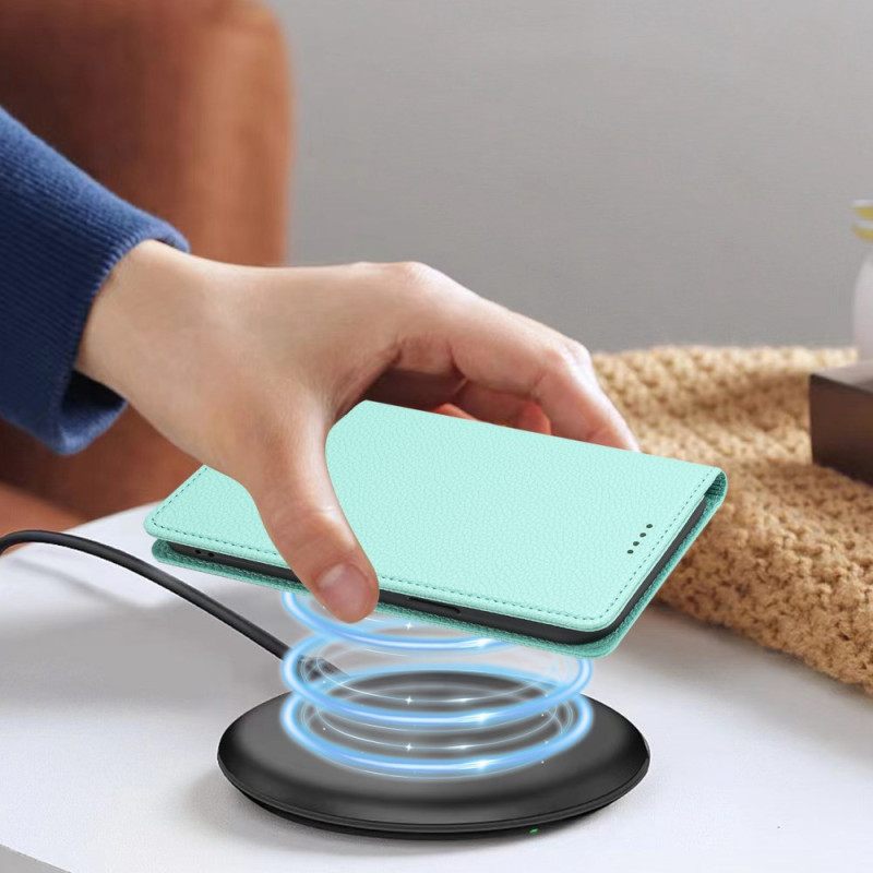 Εφέ Δέρματος Με Υφή Προστασία Rfid (faux Leather)