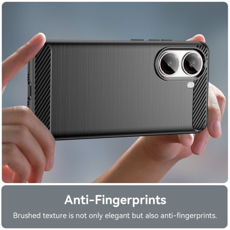 Κάλυμμα Poco X7 Pro 5g Βουρτσισμένο Ανθρακονήματα Σιλικόνης