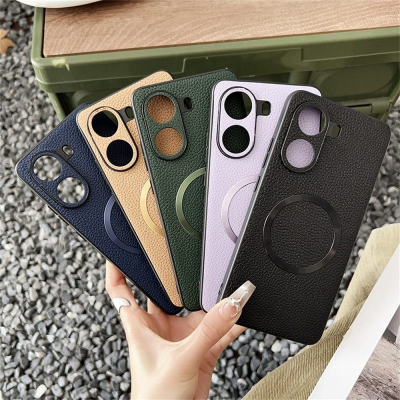 Κάλυμμα Poco X7 Pro 5g Θήκες Κινητών Εφέ Δερμάτινης Υφής Συμβατή Με Magsafe