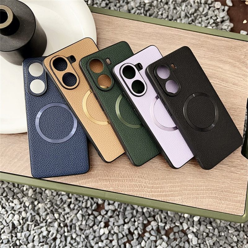 Κάλυμμα Poco X7 Pro 5g Θήκες Κινητών Εφέ Δερμάτινης Υφής Συμβατή Με Magsafe