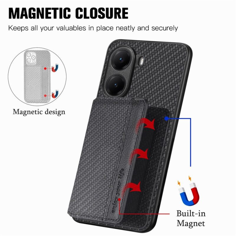 Κάλυμμα Poco X7 Pro 5g Θήκη Για Κάρτες Rfid Από Ανθρακονήματα