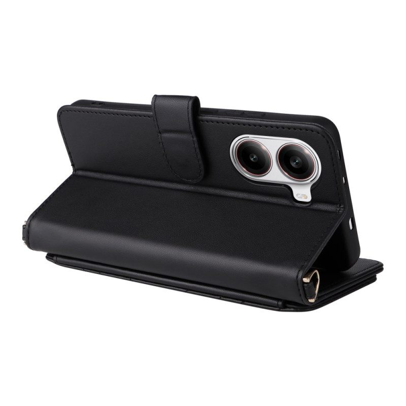 Lederhüllen Poco X7 Pro 5g Multifunktional Gesteppt