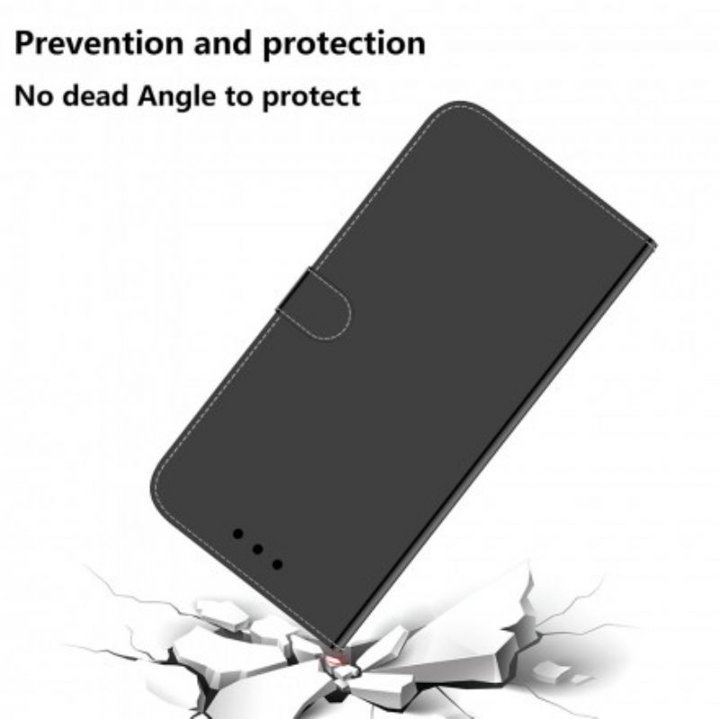 Κάλυμμα Huawei P50 Κάλυμμα Καθρέφτη Από Συνθετικό Δέρμα
