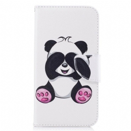δερματινη θηκη Samsung Galaxy J7 2017 Panda Fun