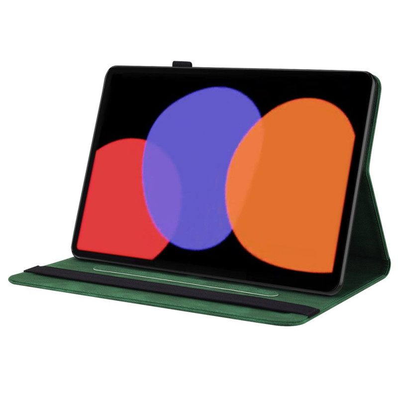 Δερμάτινη Θήκη Κινητού Xiaomi Pad 6 Θήκες Κινητών Εκτύπωση Πεταλούδας