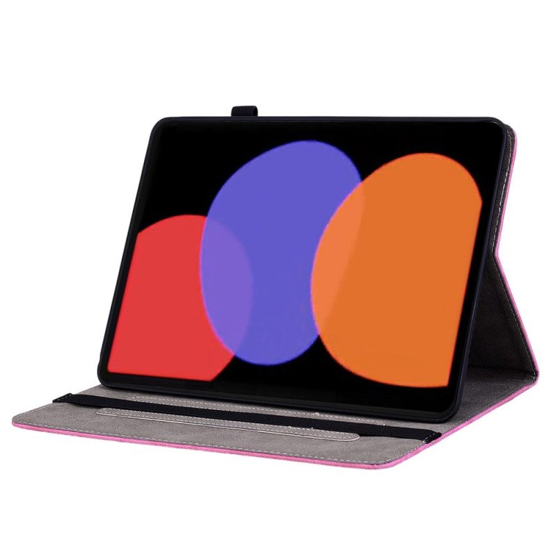 Δερματινη Θηκη Xiaomi Pad 6 Δερμάτινο Εφέ Τριαντάφυλλου