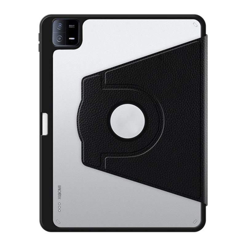 Δερματινη Θηκη Xiaomi Pad 6 Περιστρεφόμενη Βάση Γραφίδας Σιλικόνης