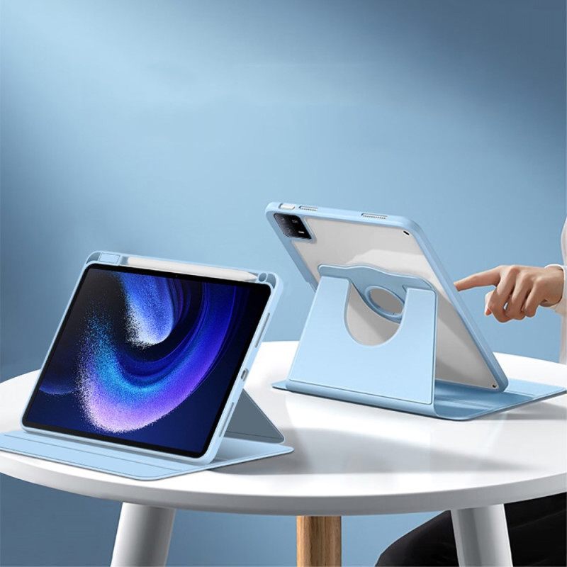 Δερματινη Θηκη Xiaomi Pad 6 Περιστρεφόμενο Τεχνητό Δέρμα