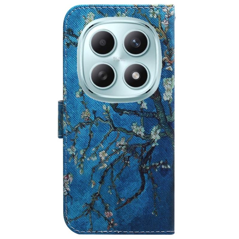 Δερματινη Θηκη Xiaomi Redmi Note 15 5g Άνθη Βερίκοκου