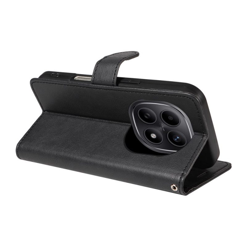 Δερματινη Θηκη Xiaomi Redmi Note 15 5g Απλό Δερμάτινο Εφέ