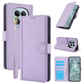 Δερματινη Θηκη Xiaomi Redmi Note 15 5g Βάση Και Λουράκι Καρπού Σιλικόνης