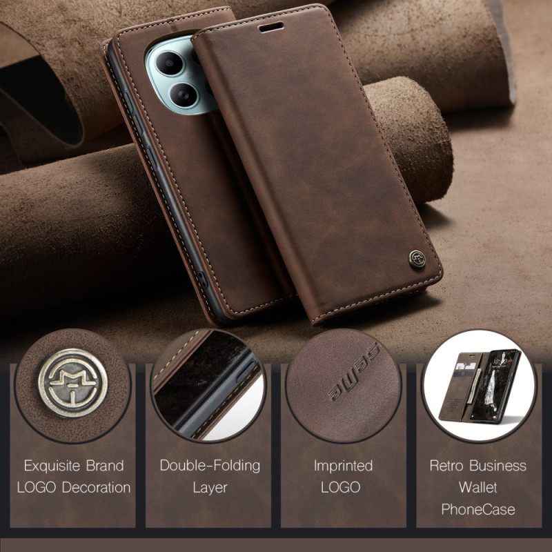 Δερματινη Θηκη Xiaomi Redmi Note 15 5g Caseme