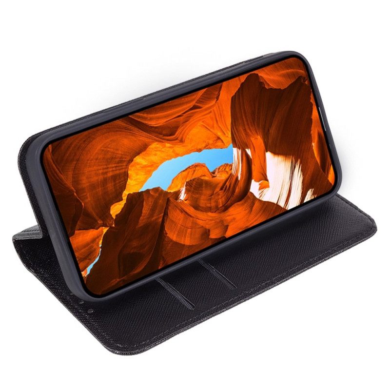 Δερματινη Θηκη Xiaomi Redmi Note 15 5g Δερμάτινο Ύφασμα