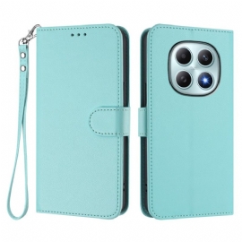 Δερματινη Θηκη Xiaomi Redmi Note 15 5g Δερμάτινο Ύφασμα