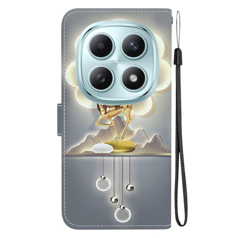 Δερματινη Θηκη Xiaomi Redmi Note 15 5g Ελάφι Σίκα Σιλικόνης