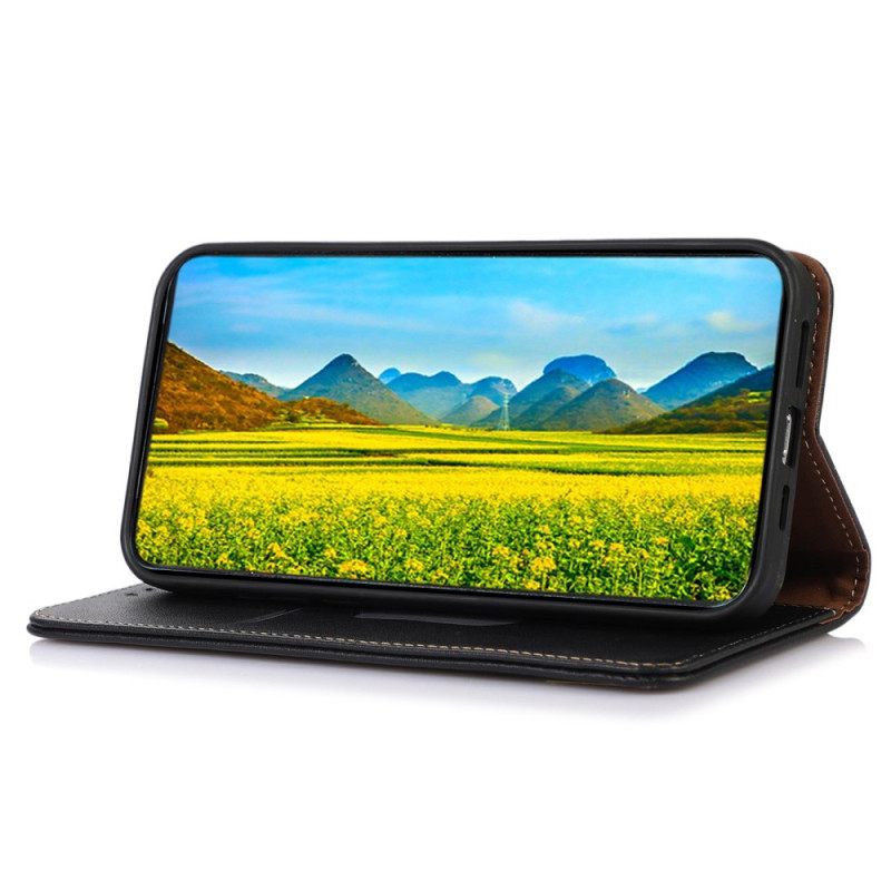 Δερματινη Θηκη Xiaomi Redmi Note 15 5g Γνήσιο Δέρμα Khazneh