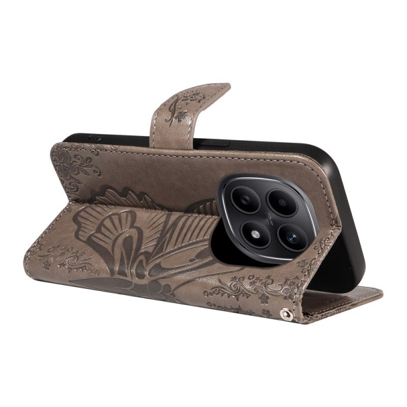 Δερματινη Θηκη Xiaomi Redmi Note 15 5g Γραφική Πεταλούδα