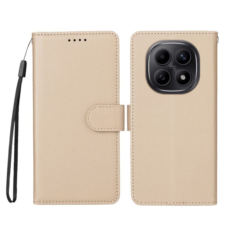 Δερματινη Θηκη Xiaomi Redmi Note 15 5g Κλείδωμα Rfid Και Λουράκι