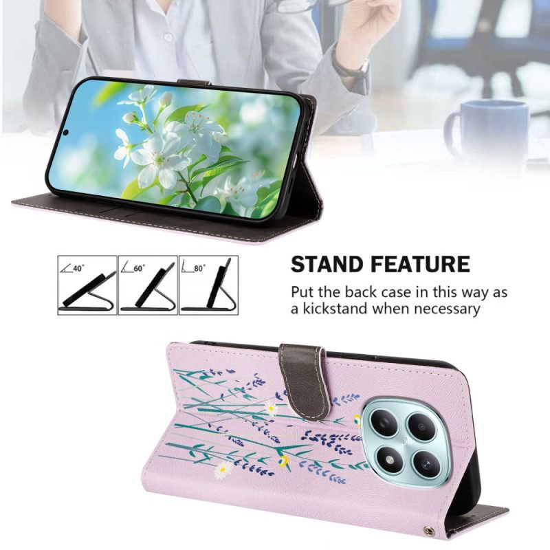 Δερματινη Θηκη Xiaomi Redmi Note 15 5g Λεβάντα