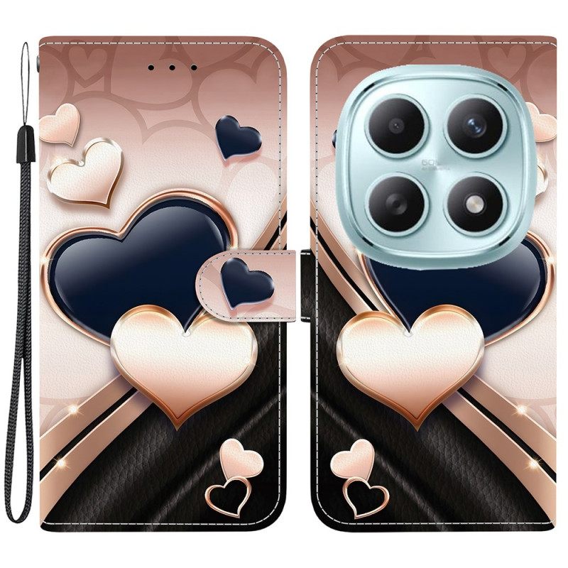 Δερματινη Θηκη Xiaomi Redmi Note 15 5g Μοτίβο Αγάπης