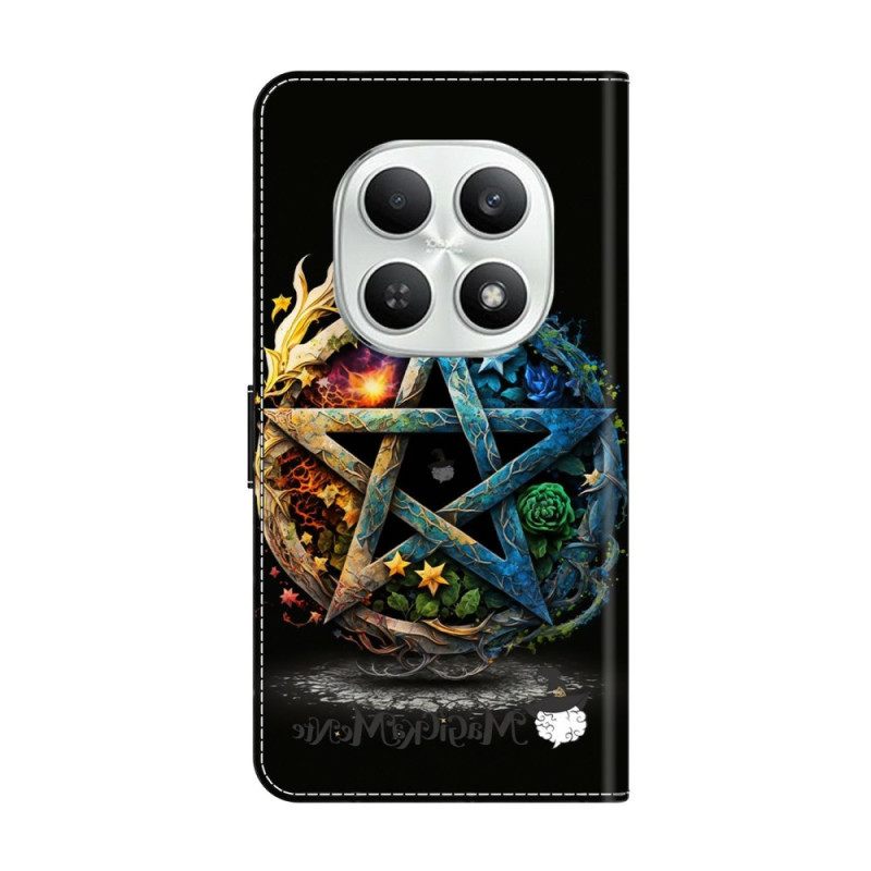 Δερματινη Θηκη Xiaomi Redmi Note 15 5g Πεντάγραμμο